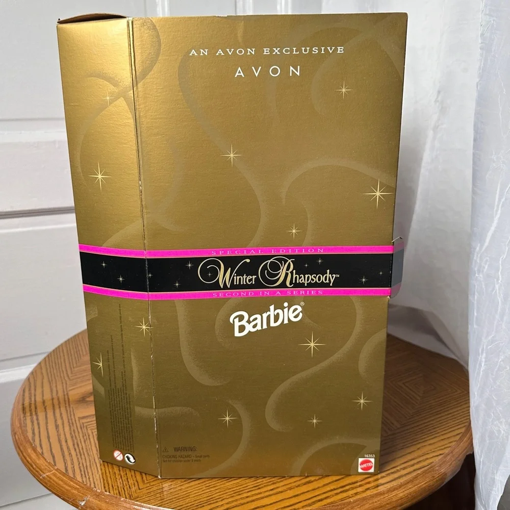 1996 Winter Rhapsody‎ Barbie Doll Special Edition by Mattel Exclusively Avon NIB